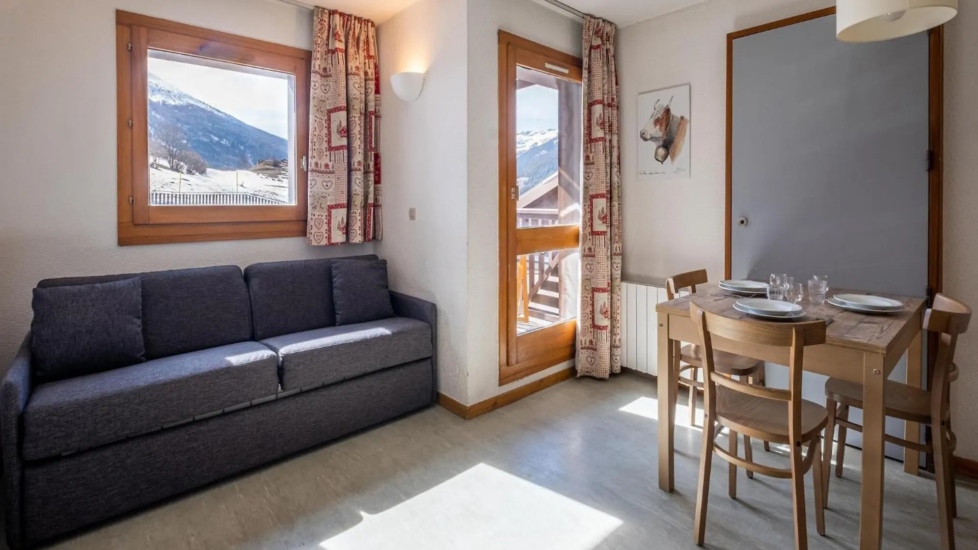 Apartment 1 Room With Balcony For 2 People- Val-Cenis Le Haut Lanslevillard Сasa de vacaciones